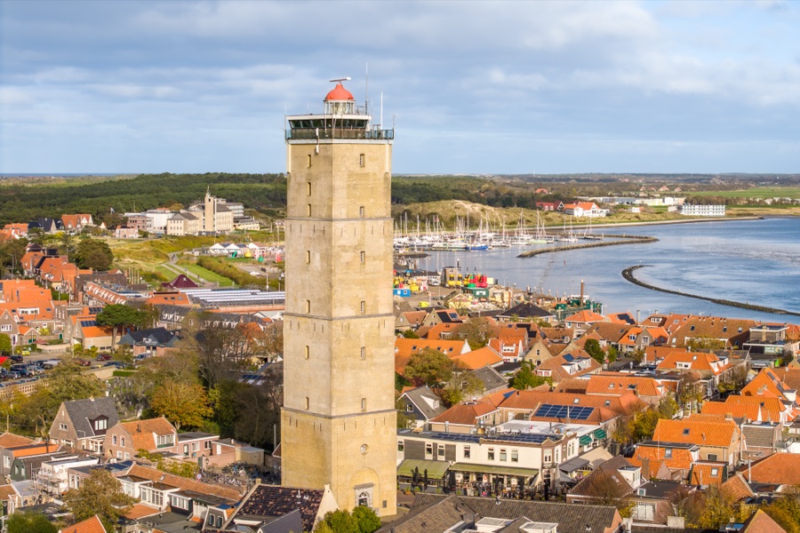 Brandaris vuurtoren op Terschelling